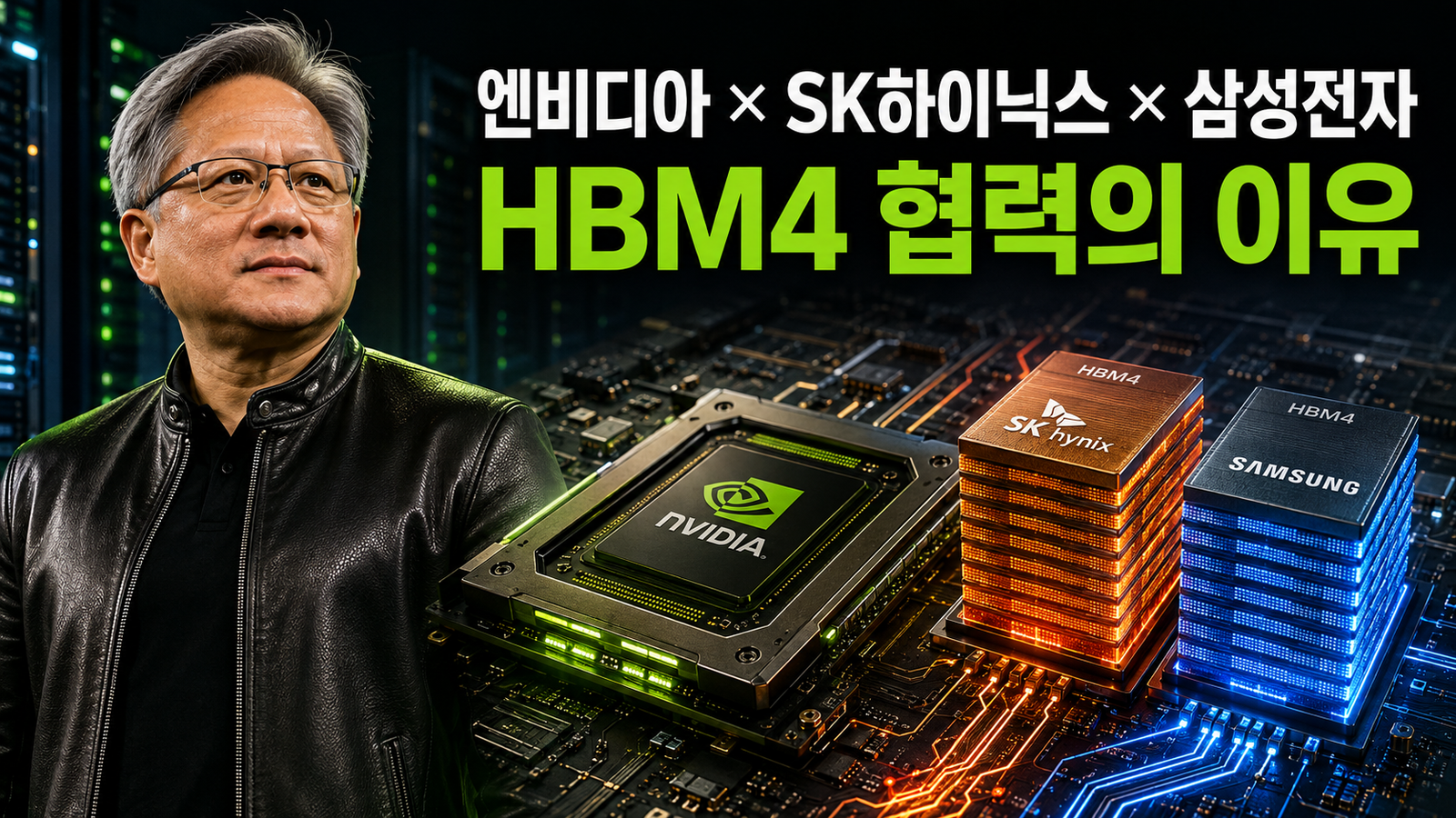엔비디아 SK하이닉스 협력 이유와 삼성전자 HBM4 공급 관계